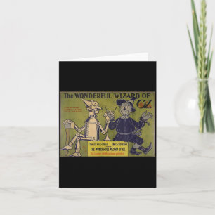 Vintage Ecrow Tin-man Shirt Art-the Wizard Of Oz Card