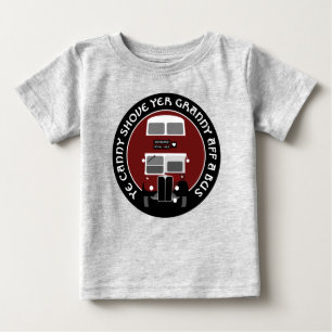 Vintage Edinburgh Double-decker bus Baby T-Shirt