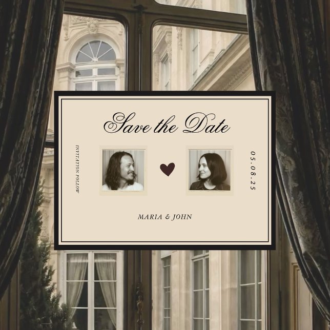 Vintage Editorial Facing two Portrait (Creator Uploaded)