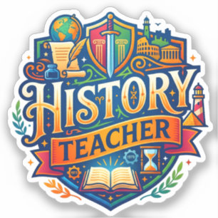 Vintage Educator Gift History Teacher