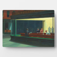 Vintage Edward Hopper Nighthawks Diner Poster