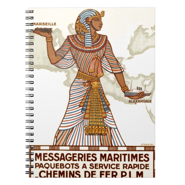 Vintage Egypt Travel Notebooks (Front)