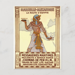 Vintage Egypt Travel Postcard