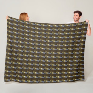 Vintage Egyptian Princess Pattern, Fleece Blanket