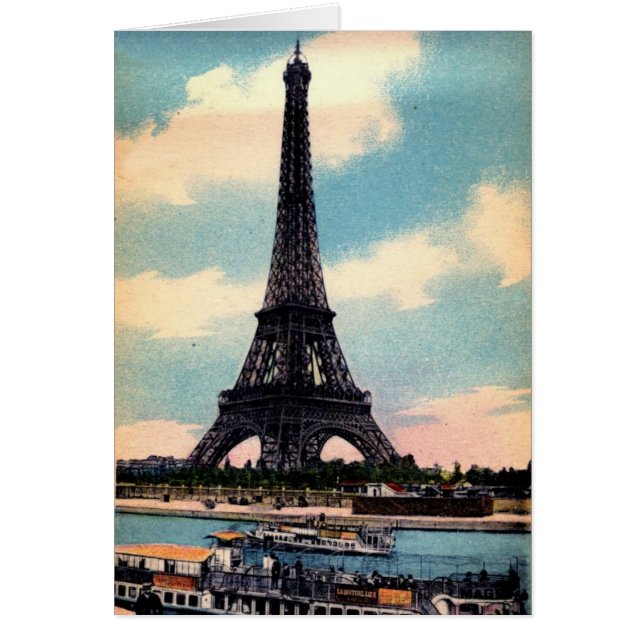 Vintage Eiffel Tower (Front)