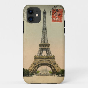 Vintage Eiffel Tower Case-Mate iPhone Case