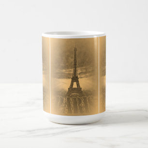 Vintage Eiffel Tower Paris #1 - Mugs