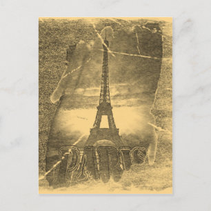 Vintage Eiffel Tower Paris #2 - Postcards