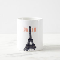 Vintage Eiffel Tower Paris Europe Travel Photo