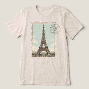 Vintage Eiffel Tower Tri-Blend Shirt