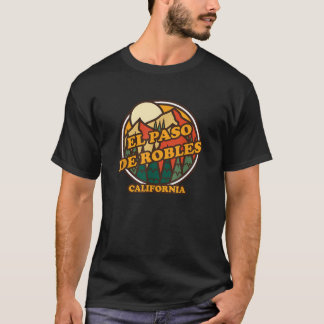 Vintage El Paso de Robles California Mountain Hiki T-Shirt