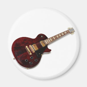 Vintage Electric Guitar Magnet