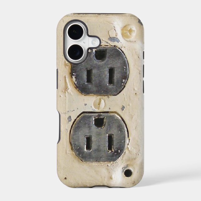 Vintage Electrical Outlet (Back)