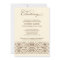 VINTAGE ELEGANCE  |  BAPTISM INVITATION