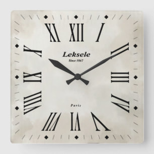 Vintage elegance clock