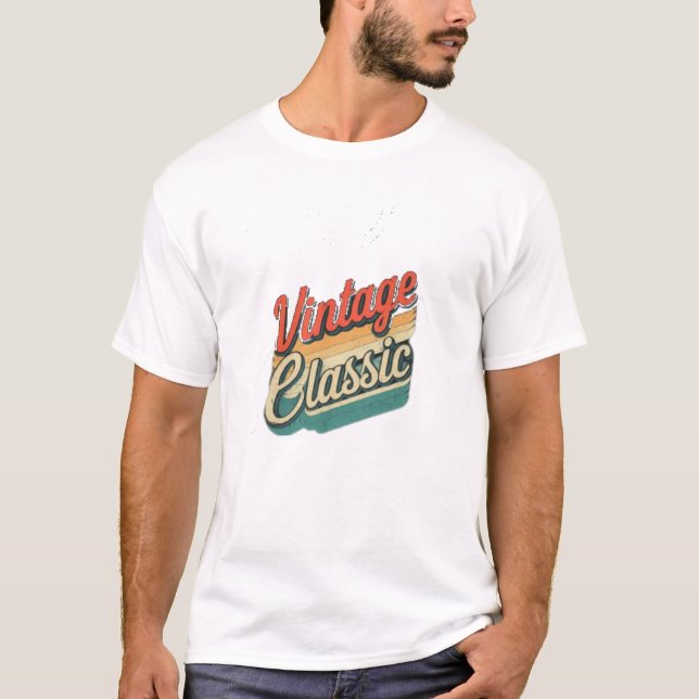 Vintage Elegance, Designed for You T-Shirt (Front)