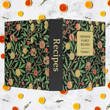 Vintage Elegance: Personalised Fruit Pattern