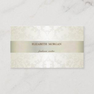 Vintage Elegant,Chic,Lace Business Card