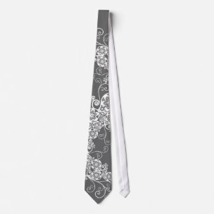 Vintage Elegant Floral Paisley Stylish Wedding Tie