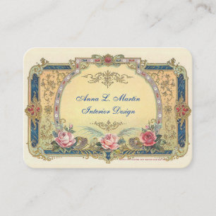 Vintage Elegant French Country Business Card