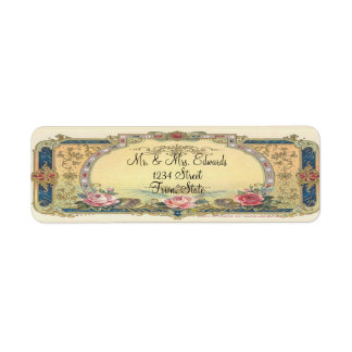 Vintage Elegant French Country Return Address