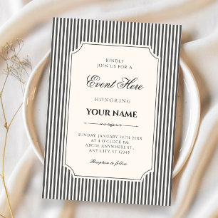 Vintage elegant invitation