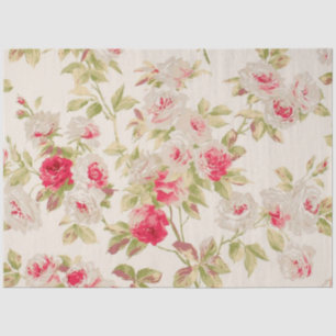 Vintage Elegant Modern Floral Tissue Paper