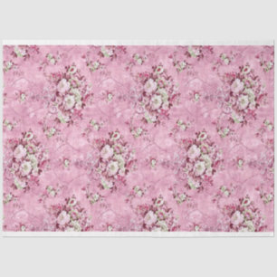 Vintage Elegant Modern Floral Tissue Paper