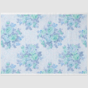 Vintage Elegant Modern Floral Tissue Paper