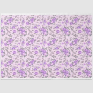 Vintage Elegant Modern Floral Tissue Paper