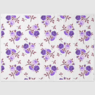 Vintage Elegant Modern Floral Tissue Paper