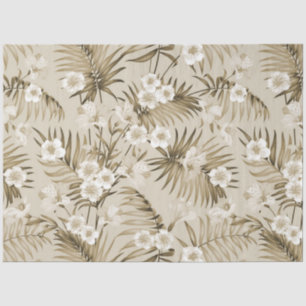 Vintage Elegant Modern Floral Tissue Paper