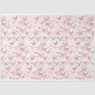 Vintage Elegant Modern Floral Tissue Paper