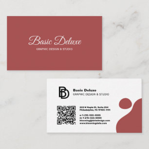 Vintage Elegant Retro – Modern  Business Card