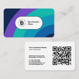 Vintage Elegant Retro – Modern  Business Card