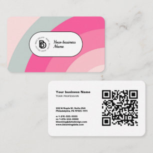 Vintage Elegant Retro – Modern  Business Card