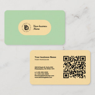 Vintage Elegant Retro – Modern Business Card