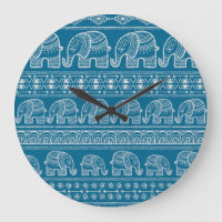 Vintage Elephant Frame Illustration