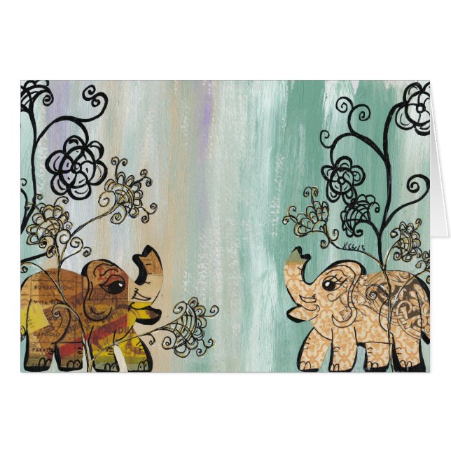 Vintage Elephants (Front Horizontal)