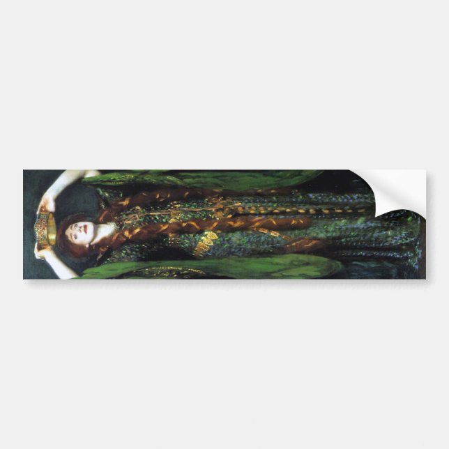 Vintage Ellen Terry as Lady Macbeth Bumper Sticker (Front)