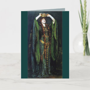 Vintage Ellen Terry as Lady Macbeth Card