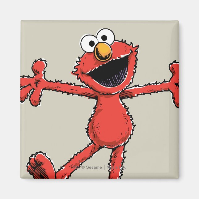 Vintage Elmo Magnet (Front)