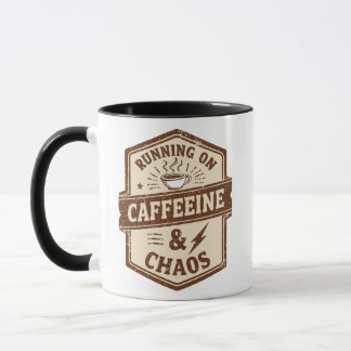 Vintage Emblem for Busy Parents Mug