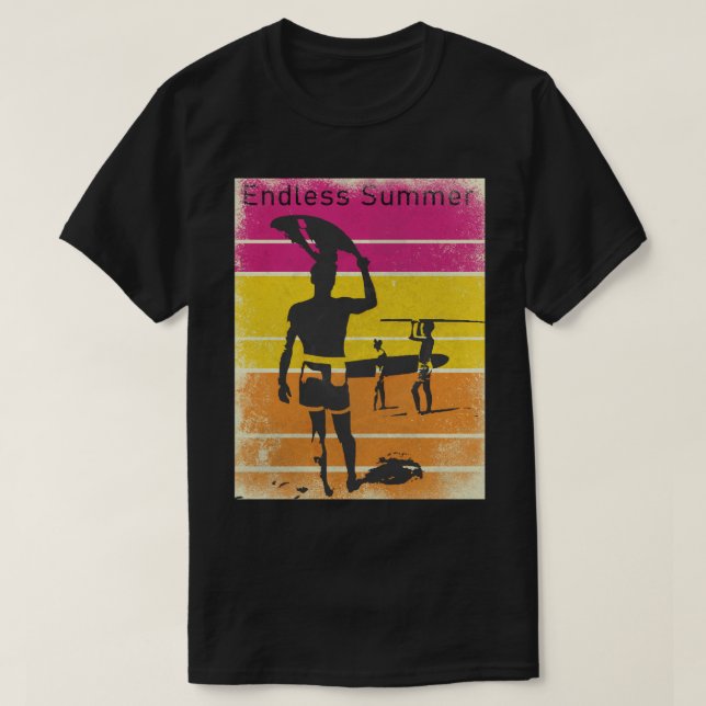 Vintage Endless Summer T-Shirt (Design Front)