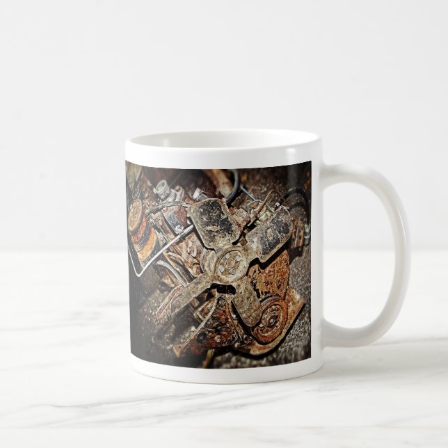 Vintage Engine Coffee Mug (Right)