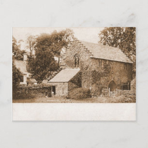 Vintage England, Hawkeshead, the Hall pre-1904 Postcard