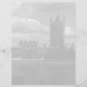 Vintage England London parliament houses