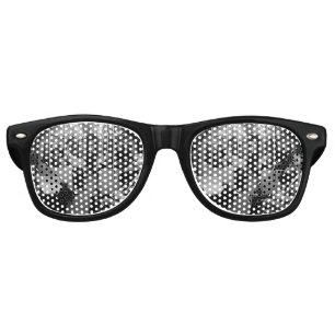 Vintage England London railway inside coach Retro Sunglasses