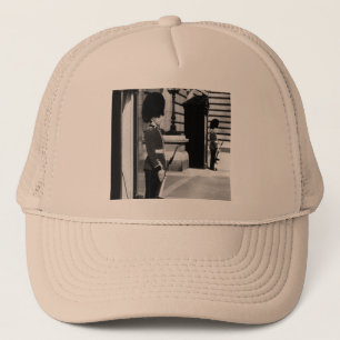 Vintage England London sentry at Buckingham Trucker Hat