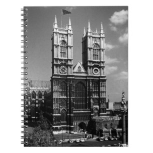 Vintage England London Westminster Abbey 1970 Notebook